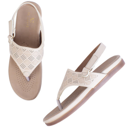 Elegant & Graceful California-Make Design Flat Comfort Sandals