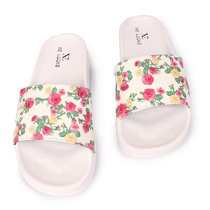 Flowery Print Stylish & Leisurely Sliders