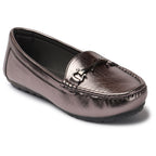 Chic & Elegant Textured Loafers With Cushioned Footbed