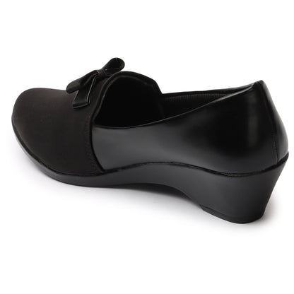 Graceful & Alluring Bow Design Comfortable Ballerinas