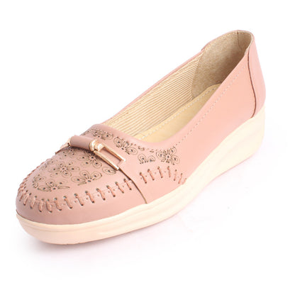 Comfortable & Alluring Buckle Design Flat Ballerinas