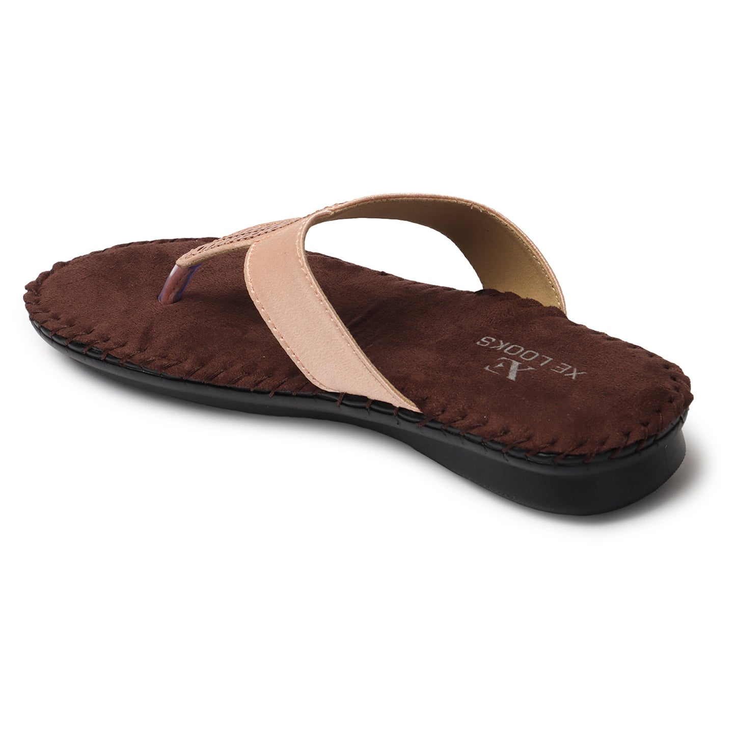 Stunning & Graceful Siroski Design Flat Doctor Slippers