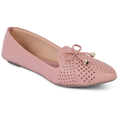 Trendy Lazer Casual Ballerinas With Bow Design