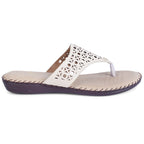 Elegant & Poised Lazer Design Cushion Doctor Slippers