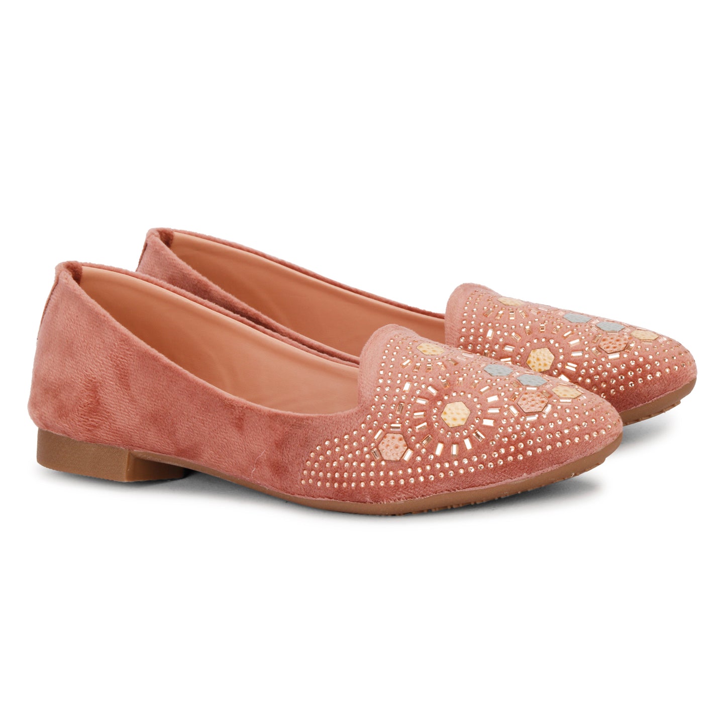 Poised & Elegant Siroski Design Ballerinas