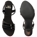 Graceful & Exquisite Design Cut Heels Sandals (4 Inches Heel)
