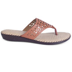 Elegant & Poised Lazer Design Cushion Doctor Slippers