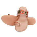 Elegant & Comfortable Batik Print Flat Fashion Slippers