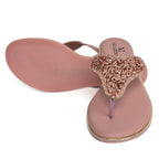 Chic & Glamorous Design Soft Flat Slippers
