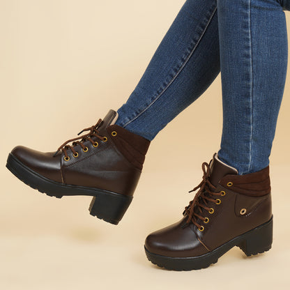 Modern & Hip 100% Vegan Leather & Comfortable Boots