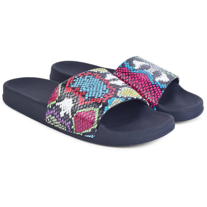 Trendy & Leisurely Printed Design Comfortable Sliders