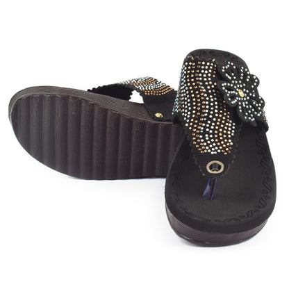 Stunning & Stylish Studded Comfortable Platform Slippers