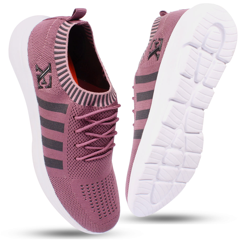Comfortable Breathable Upper Mesh With Memory Foam Insole Sports Shoes