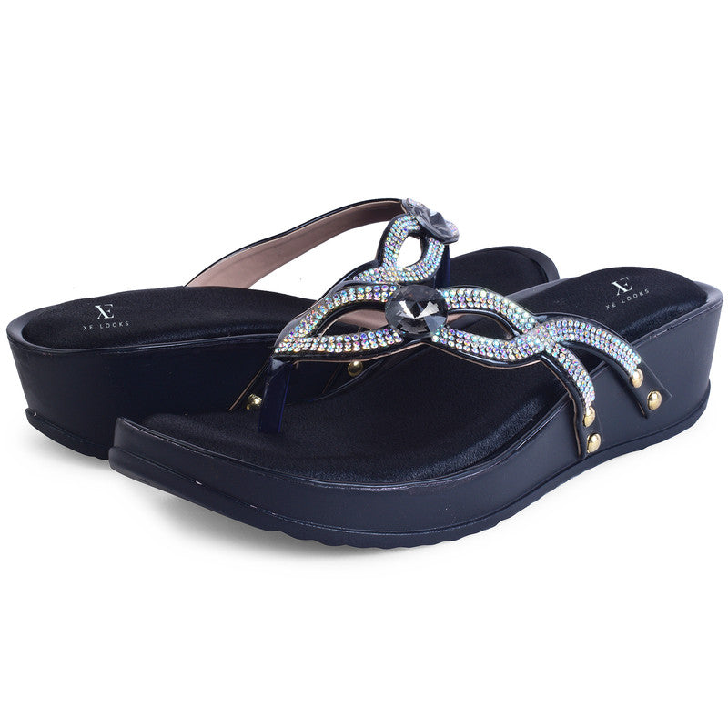 Classic Design Stunning & Comfortable Platform Slippers