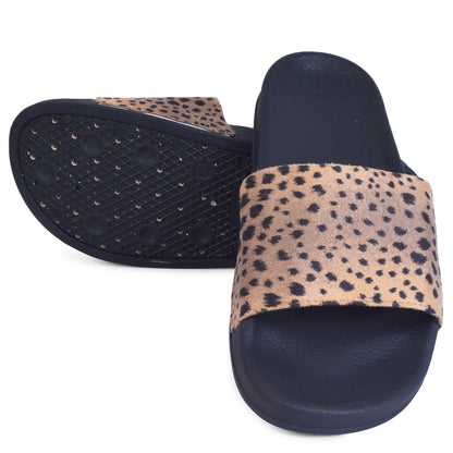 Urban & Leisurely Design Leopard Print Comfortable Sliders