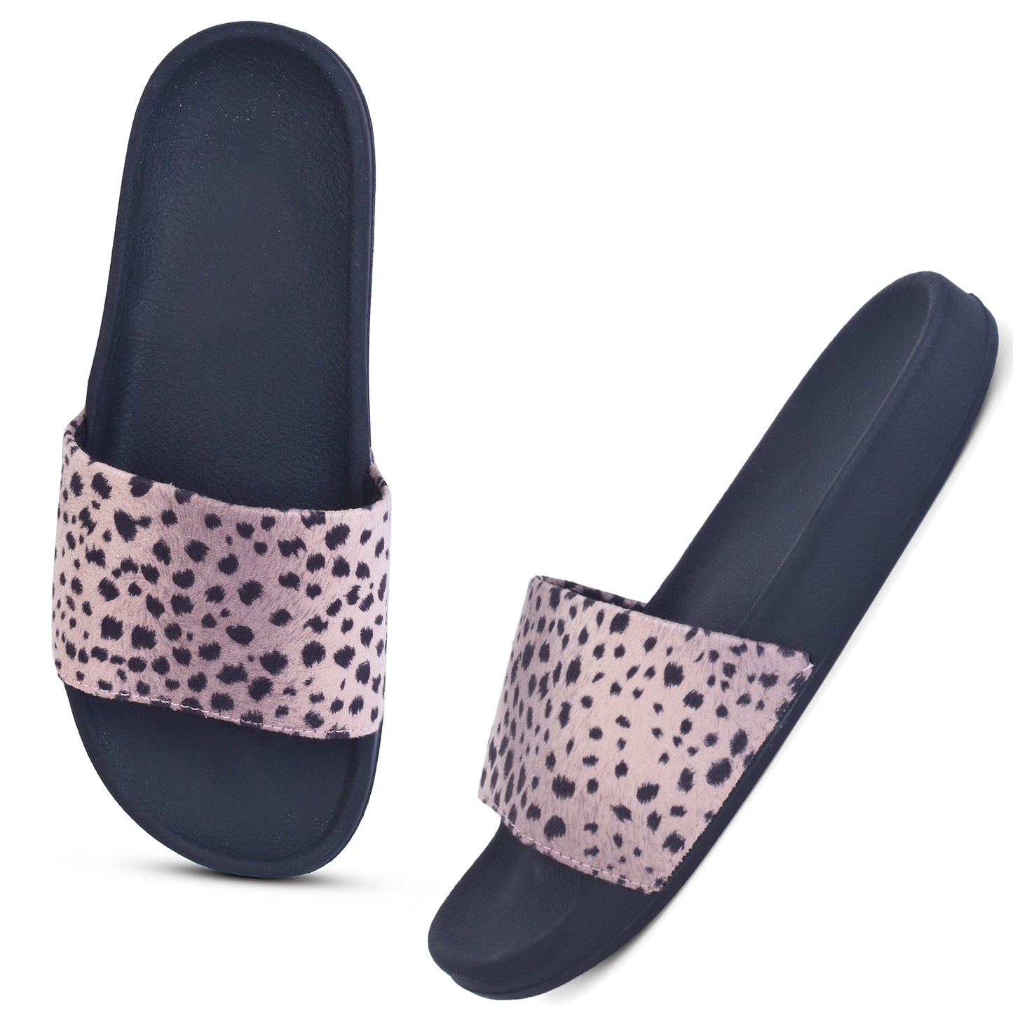 Urban & Leisurely Design Leopard Print Comfortable Sliders