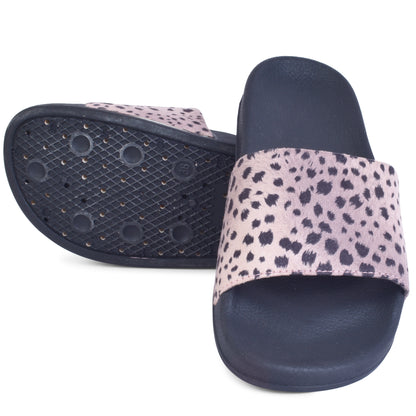 Urban & Leisurely Design Leopard Print Comfortable Sliders