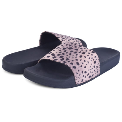 Urban & Leisurely Design Leopard Print Comfortable Sliders