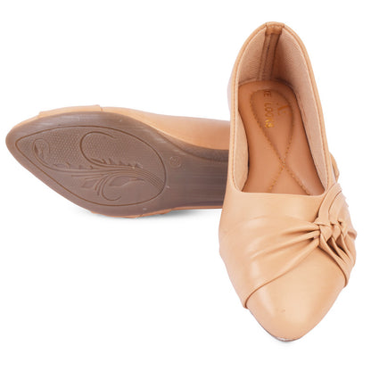 Graceful & Poised Knotted Design Ballerinas