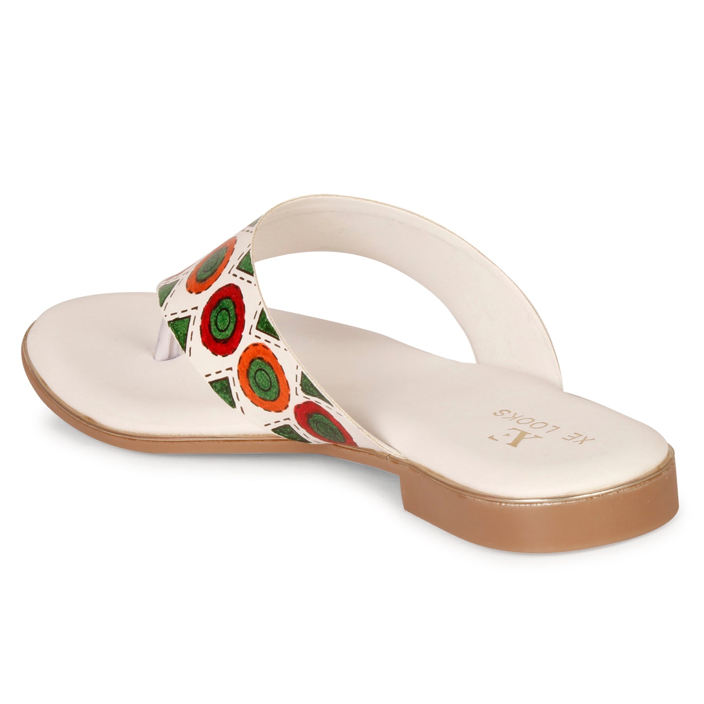 Elegant & Trendy Printed Fashionable Flat Slippers