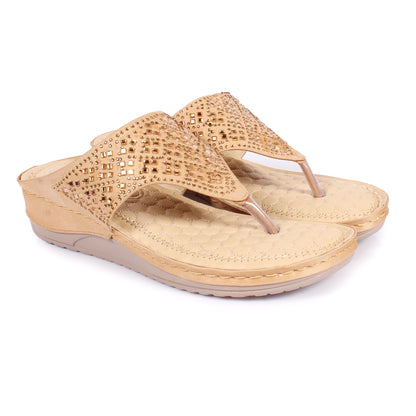 Chic & Graceful Siroski Design Stylish Comfortable Doctor Slippers