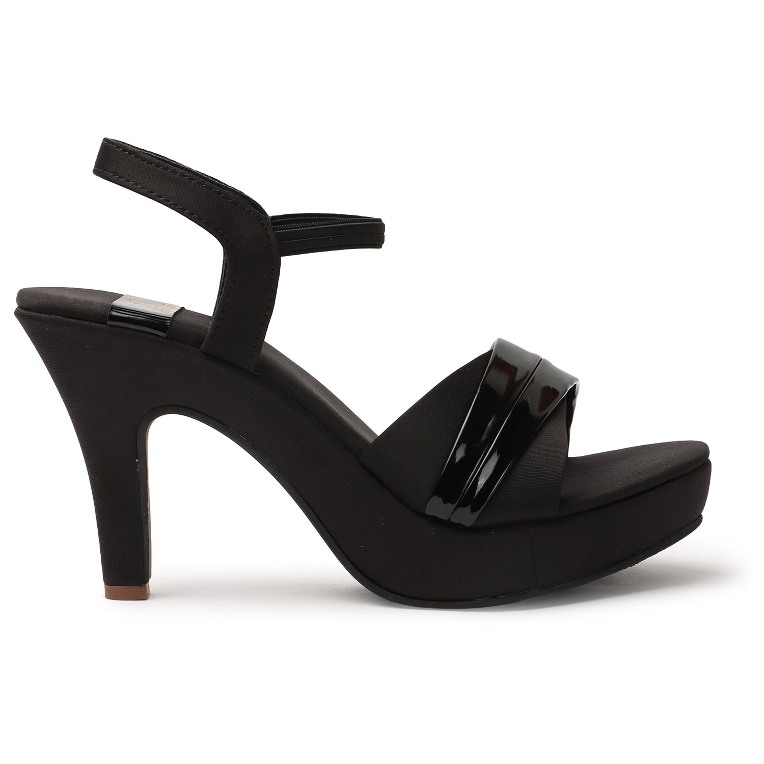 Graceful & Exquisite Design Cut Heels Sandals (4 Inches Heel)