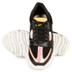 Modern & Trendy Design 100% Vegan Leather Sneakers