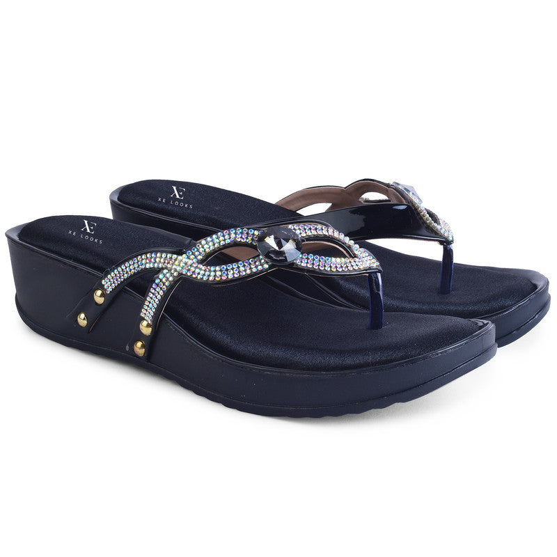 Classic Design Stunning & Comfortable Platform Slippers