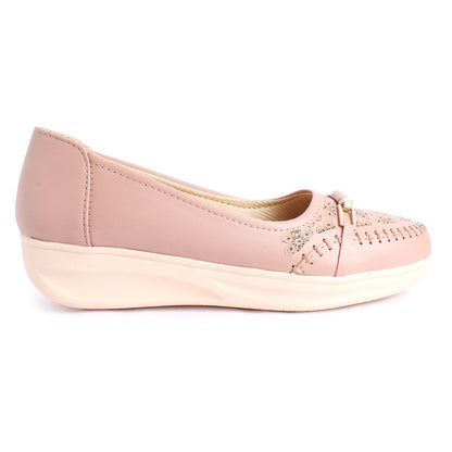 Comfortable & Alluring Buckle Design Flat Ballerinas