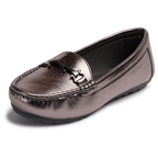 Chic & Elegant Textured Loafers With Cushioned Footbed