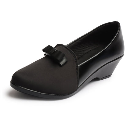 Graceful & Alluring Bow Design Comfortable Ballerinas