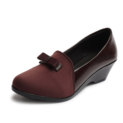 Graceful & Alluring Bow Design Comfortable Ballerinas