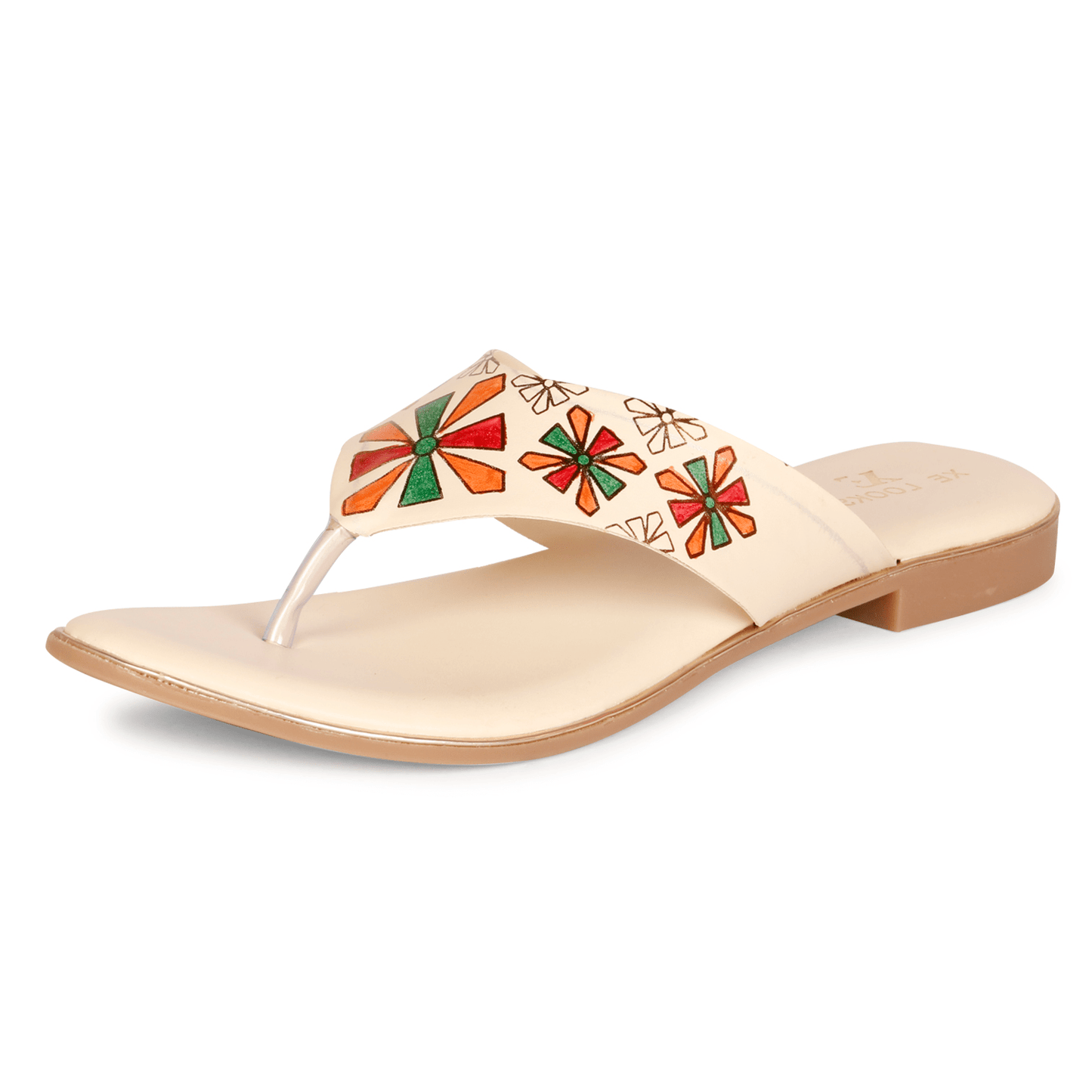 Alluring & Modern Batik Print Comfortable Flat Slippers