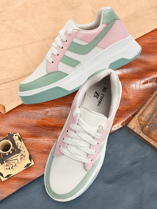 Trendy & Comfortable Modern Design Sneakers With Attractive Sole