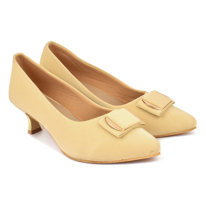 Classy & Eye-Catching Pencil Heel Ballerinas With Stylish Buckle