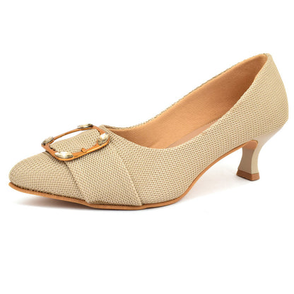 Graceful & Elegant Pencil Heel Ballerinas