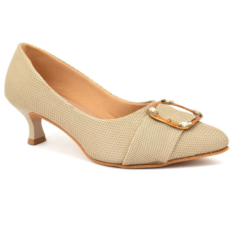 Graceful & Elegant Pencil Heel Ballerinas