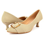Graceful & Elegant Pencil Heel Ballerinas