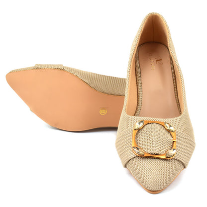 Graceful & Elegant Pencil Heel Ballerinas