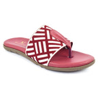 Stylish Pattern Design Soft & Comfortable Arba Flat Slippers