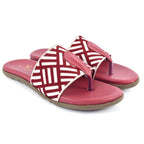 Stylish Pattern Design Soft & Comfortable Arba Flat Slippers