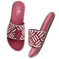 Stylish Pattern Design Soft & Comfortable Arba Flat Slippers