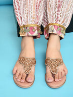 Chic & Glamorous Design Soft Flat Slippers
